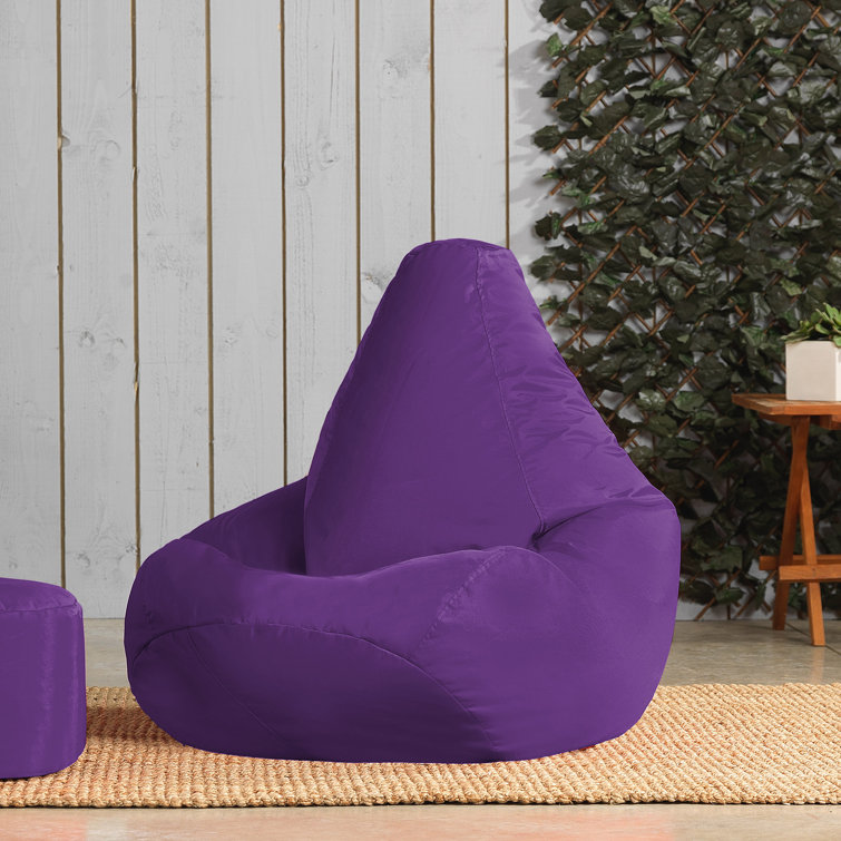 Isabelle & Max Veeva Outdoor High Back Bean Bag Chair & Reviews